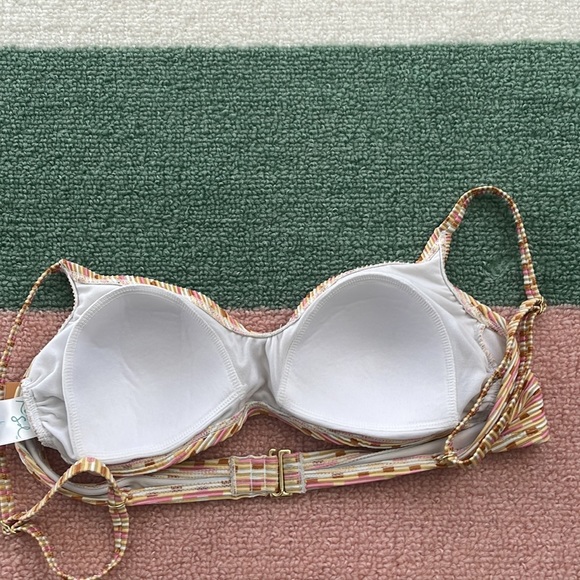 Kona sol bikini top lurex shine size large and bikini bottom size small - Picture 5 of 9